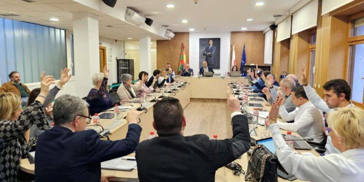Pleno ayuntamiento adjudicación fase II la Lechera