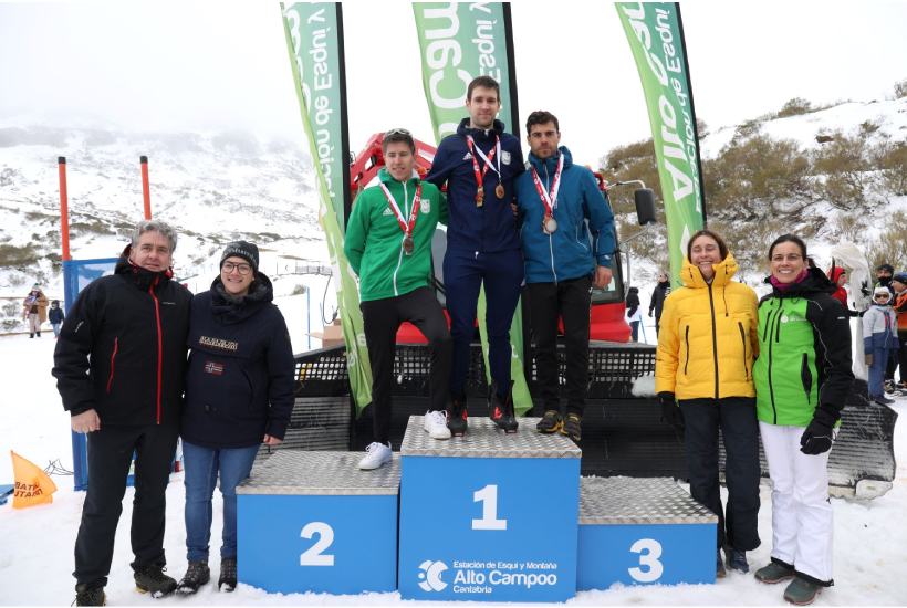 Pódium Cpto España Triatlón Invierno masculino
Campeonato de España de Triatlón de Invierno