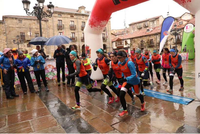 Salida Femenina TBR 25 Campeonato de España de Triatlón de Invierno