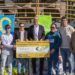 El colegio El Salvador entrega el talón solidario
