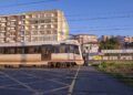 Renfe a su paso por Torrelavega