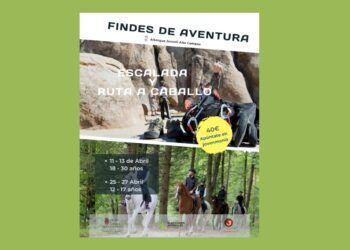 Escalada y rutas a caballo, nuevas propuestas de Finde Joven