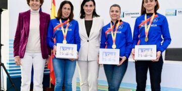 Las atletas santanderinas brillan en el Campeonato de España