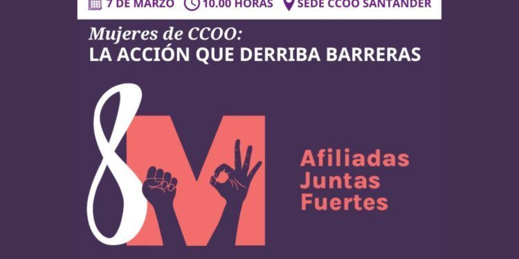 Día de la Mujer: CCOO Cantabria visibiliza su papel laboral