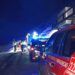 Accidente de tráfico en el puerto de Lunada