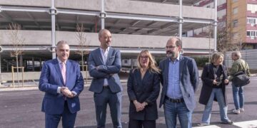 Nuevo aparcamiento de la Carmencita en Torrelavega