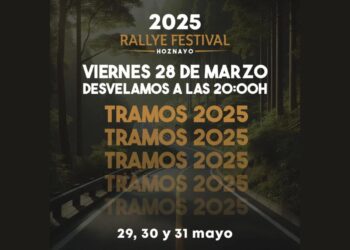 El 28 de marzo se desvelan los tramos del Rallye Festival Hoznayo 2025