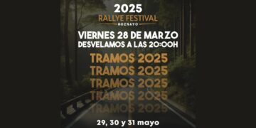 El 28 de marzo se desvelan los tramos del Rallye Festival Hoznayo 2025
