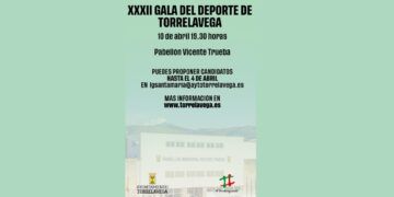 Cartel Gala deporte Torrelavega