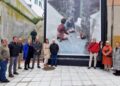 Fernández de Isla luce un mural con historia y emoción