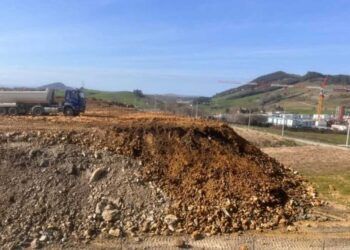 obras del tercer carril de la A67