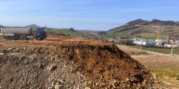 obras del tercer carril de la A67