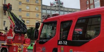 Nueva autobomba para los bomberos de Santander