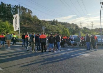 séptimo día de huelga en la fábrica de Bridgestone