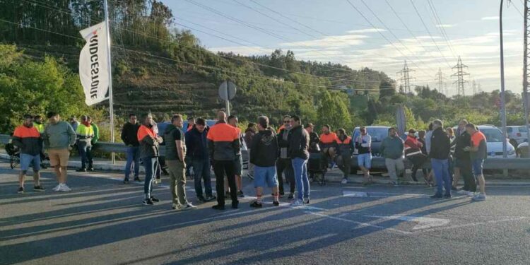 séptimo día de huelga en la fábrica de Bridgestone
