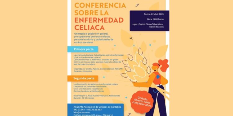 Conferencia personas celiacas