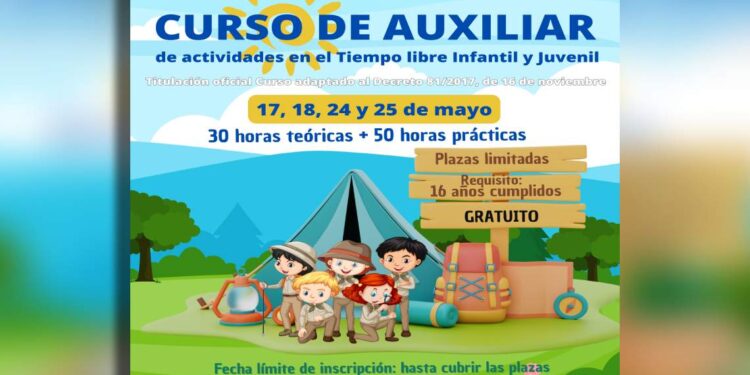 Curso de formación en auxiliar de tiempo libre