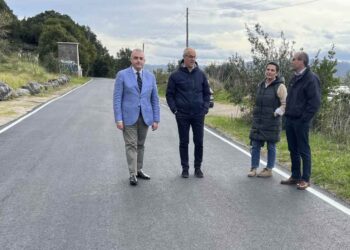 Mejora en la carretera de Escalante a Montehano