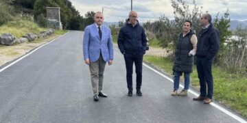 Mejora en la carretera de Escalante a Montehano