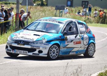 Álvaro y Paula brillan en el Rallysprint de Limpias