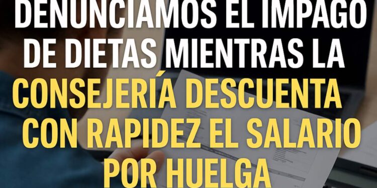 ANPE exige a la Consejería el pago de dietas ya