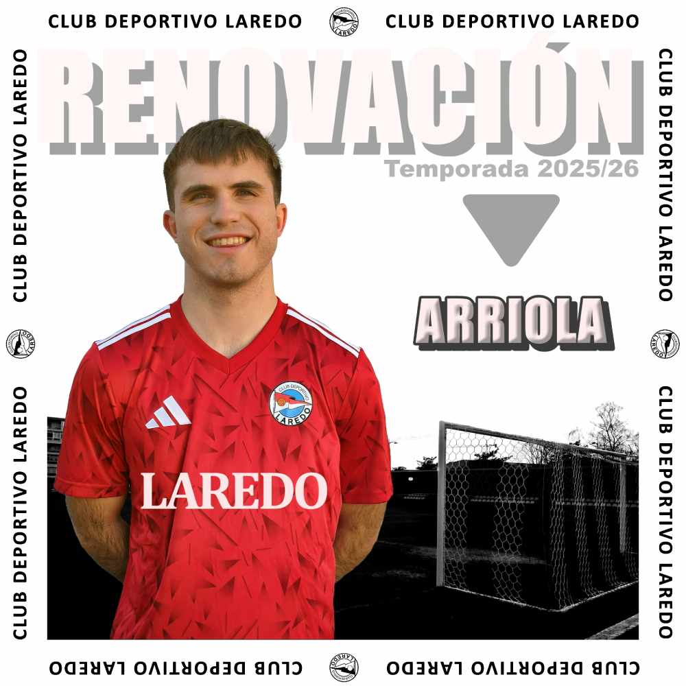 Ander Arriola renueva por un año con el CD Laredo