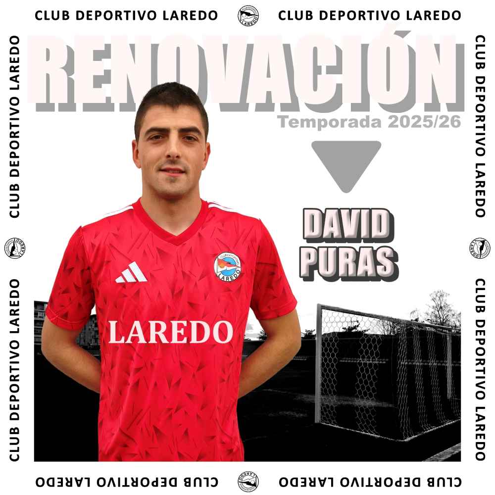 CD Laredo renueva a David Puras