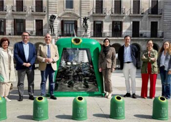 Campaña de reciclaje de vidrio en Santander
