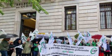 Empleados sanitarios