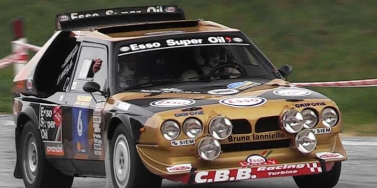Bruno Ianniello y su Lancia Delta S4