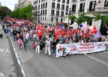 Manifestación 1 de Mayo Pedro Puente