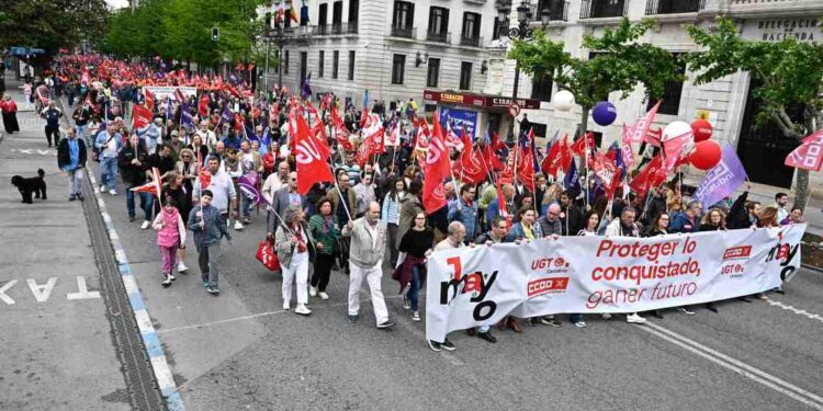 Manifestación 1 de Mayo Pedro Puente