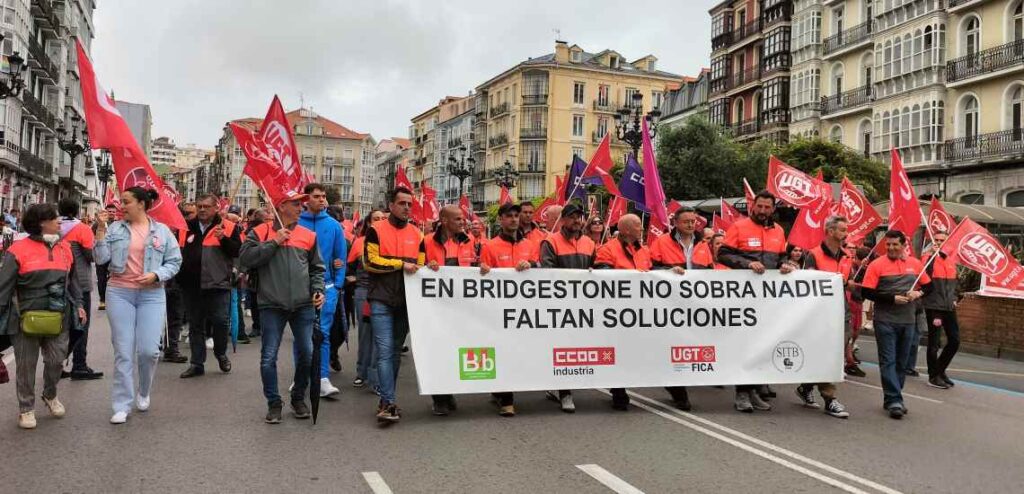 Manifestación 1 de Mayo Bridgestone