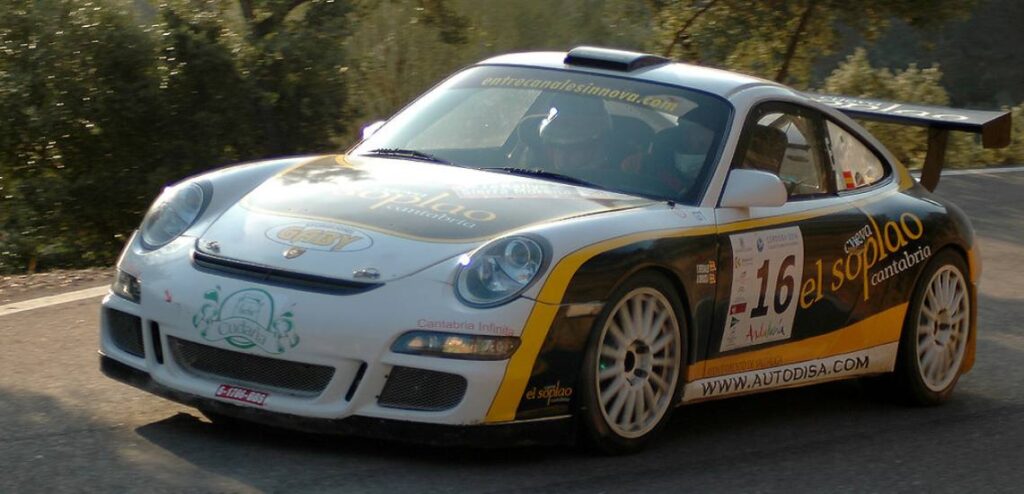 Eloy Entrecanales en el Rallye Festival Hoznayo 2025