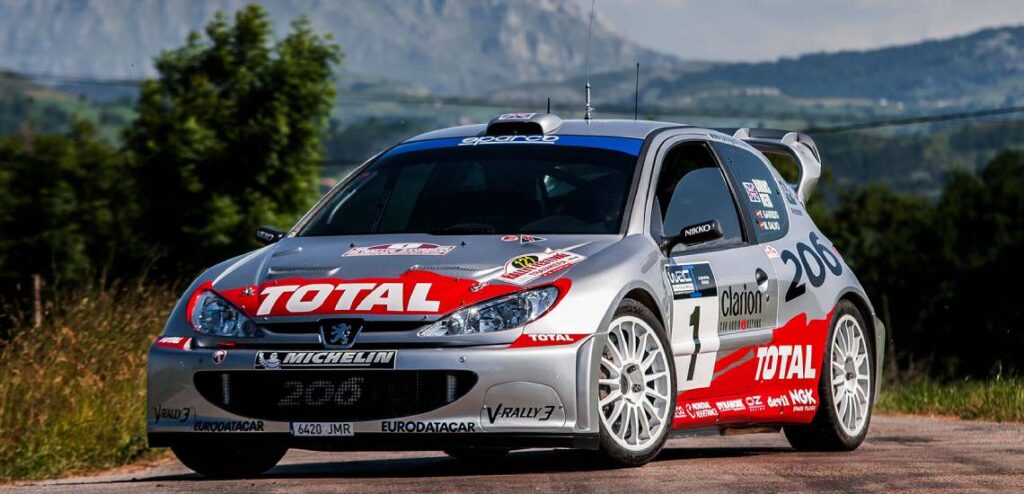 Rallye Festival Hoznayo 2025 Peugeot 206 WRC
