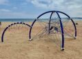 Área infantil en la segunda playa del Sardinero