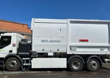 camión eléctrico para la recogida de bioresiduos