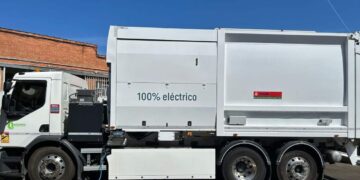 camión eléctrico para la recogida de bioresiduos