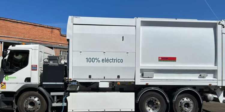 camión eléctrico para la recogida de bioresiduos