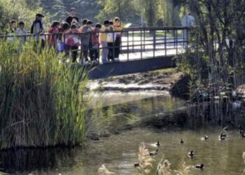Obras en el parque de Las Llamas durante 8 meses