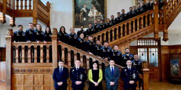 Nuevos agentes para la policía local de Santander
