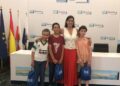 Jóvenes Alumnos en Olimpiada Matemática Alevín