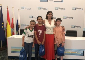 Jóvenes Alumnos en Olimpiada Matemática Alevín