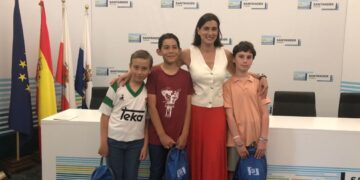 Jóvenes Alumnos en Olimpiada Matemática Alevín