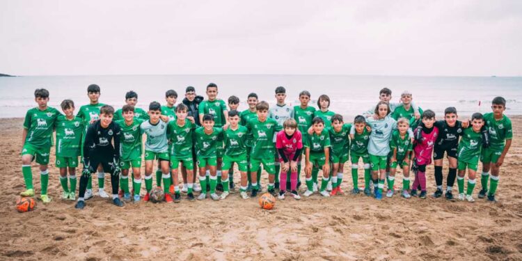 Racing campeón infantil y alevín en Fútbol Playero