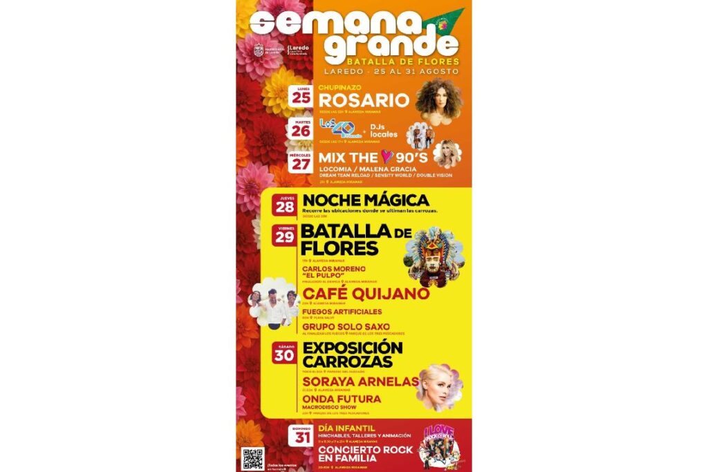 Cartel semana grande Laredo