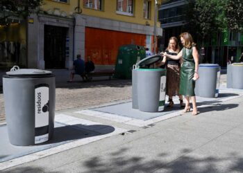 Contenedores soterrados en Santander