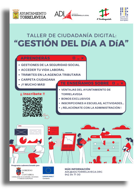 Taller gratuito sobre gestión digital en trámites cotidianos