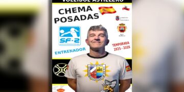Jose Maria Posadas, nuevo entrenador del Club Voleibol Astillero