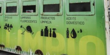 Contenedores aceite y textiles MARE